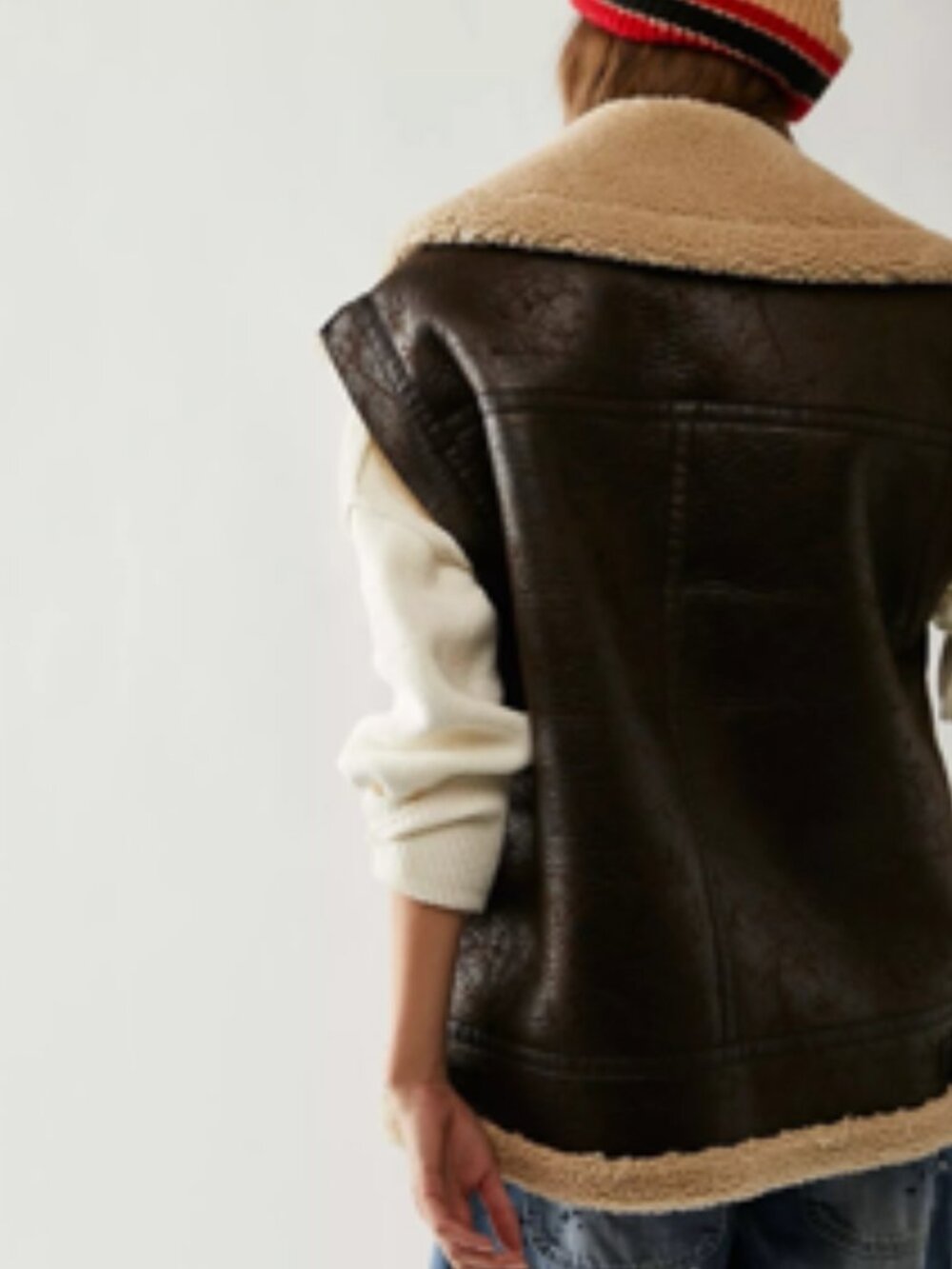 NWT Free People Bad Habits Cozy Vest Medium - Picture 3 of 15